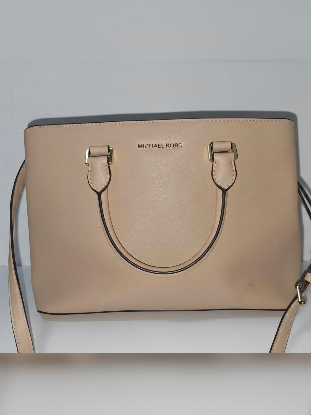 Michael Kors Savannah Saffiano Leather Satchel